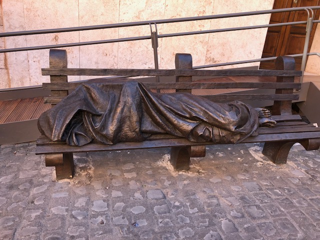 Homeless Jesus Rome